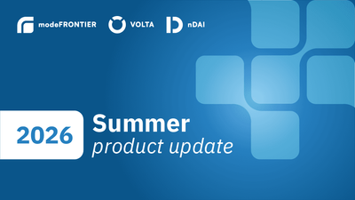 VOLTA, modeFRONTIER and nDAI: 2026 summer product update